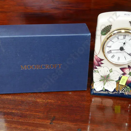 Moorcroft clock