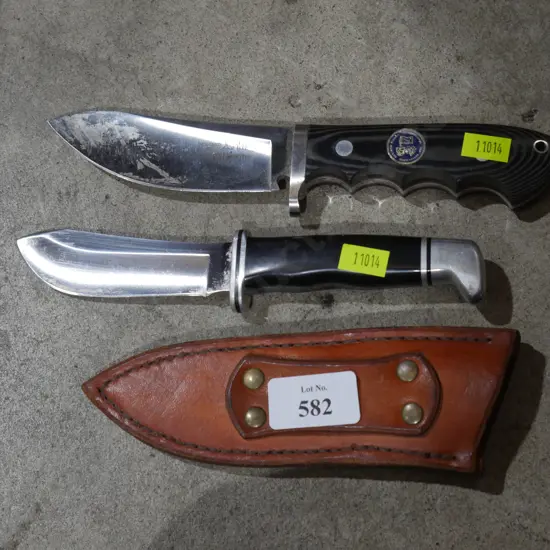 Buck USA and Hibben hunting knives