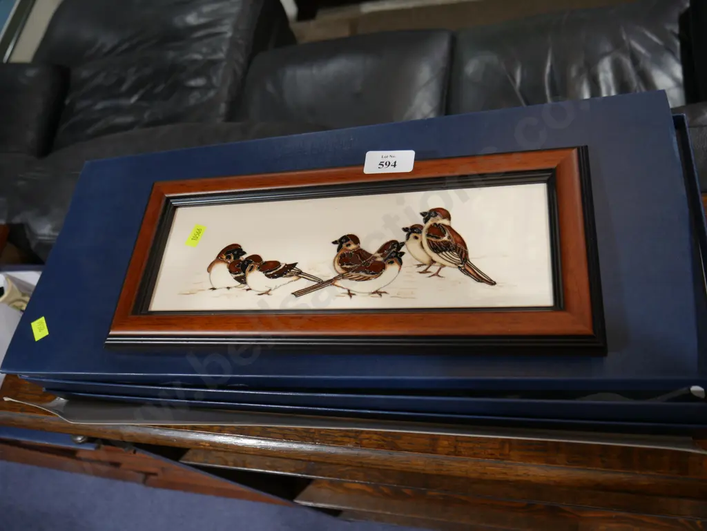 Moorcroft hanging tile Image 1++