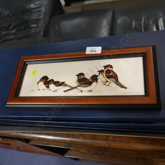 Moorcroft hanging tile