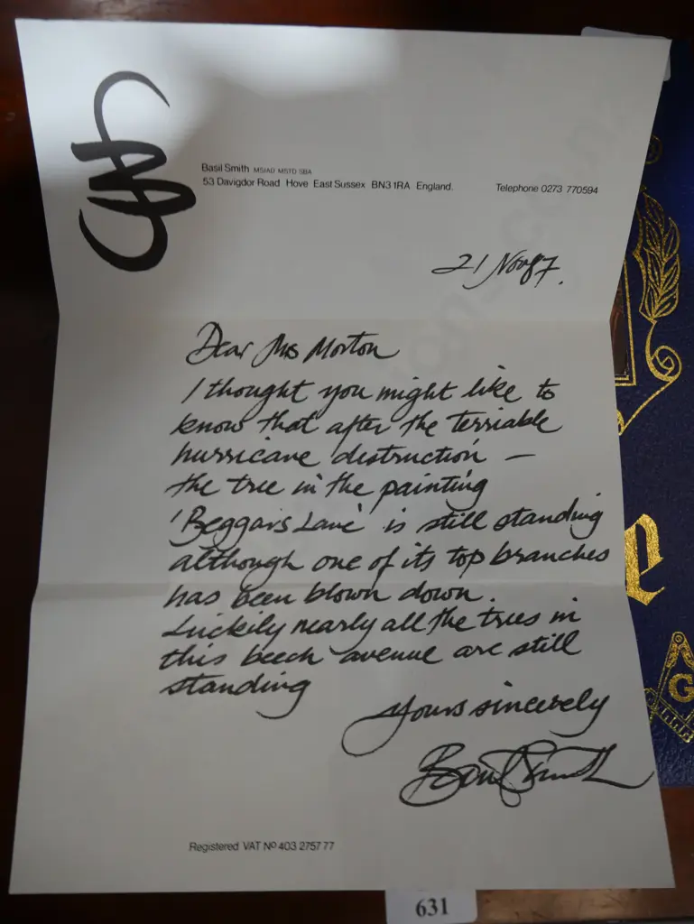 Water colour "Beggers lane" Image 1++