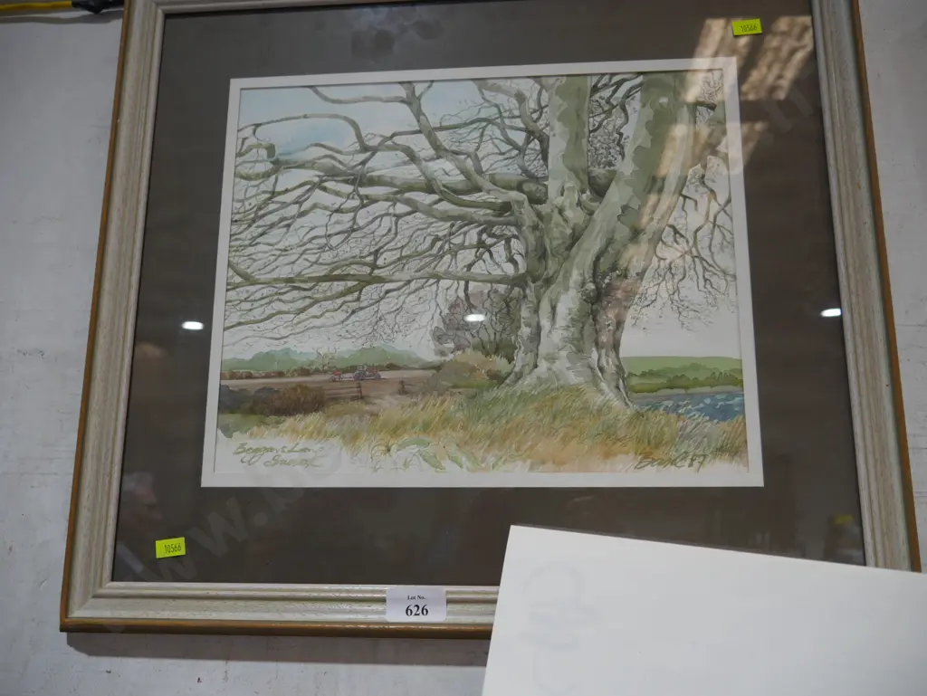 Water colour "Beggers lane" Image 1++