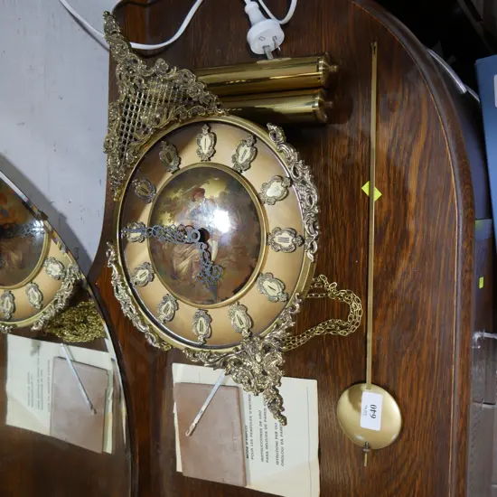 E. Schmeckenbecher West Germany wall clock