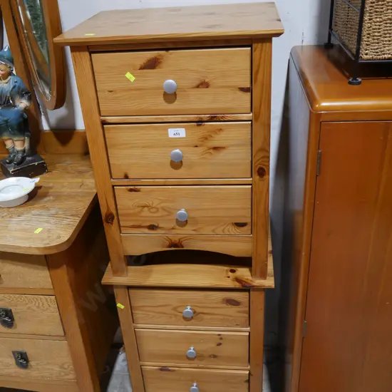 Pair of bedside drawers