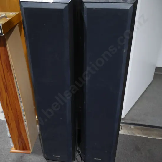 Two technics speakers