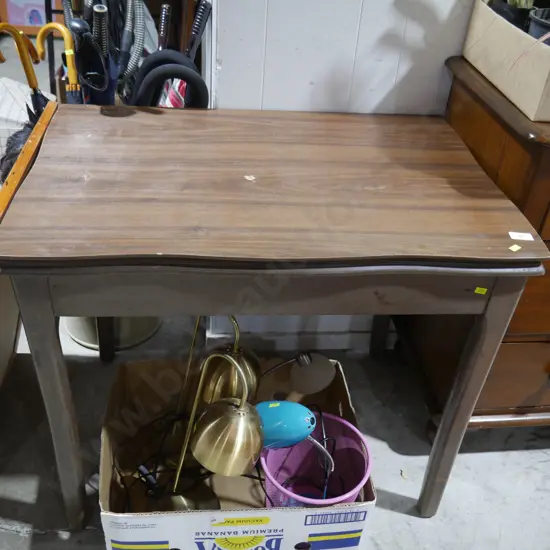 Flip top dining table