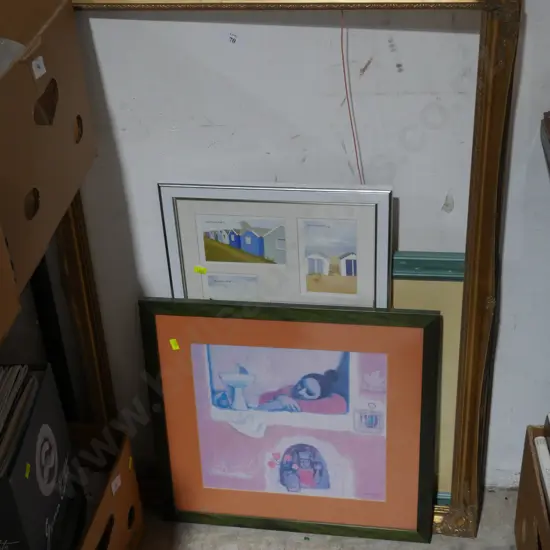 Assorted picture frames