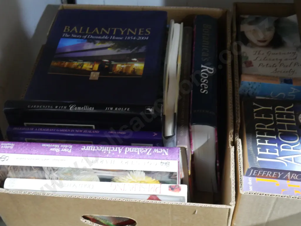 Five boxes of books Image 1++