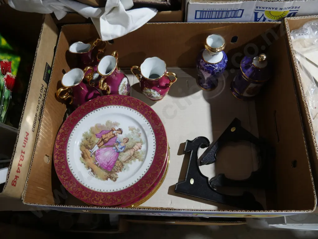 Limoges plates and vases Image 1++