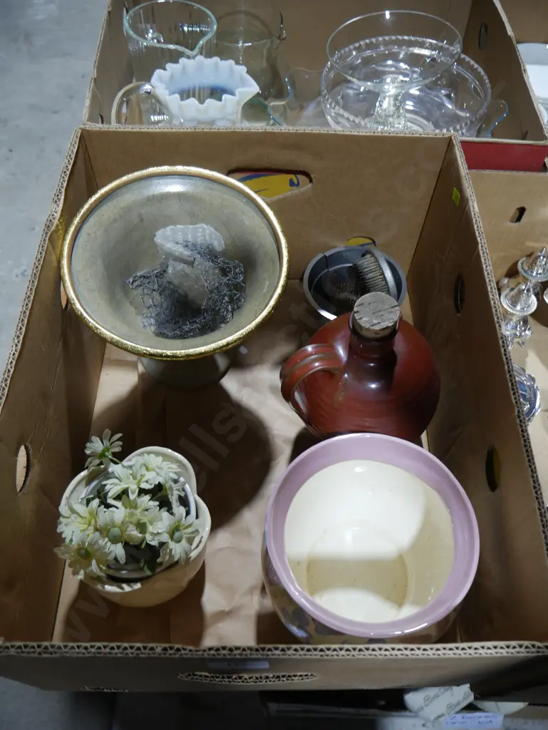 Jardiniere, NZ pottery jug etc Image 1++