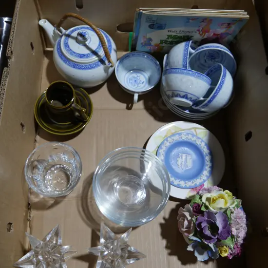 Glassware etc