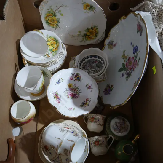 Assorted china