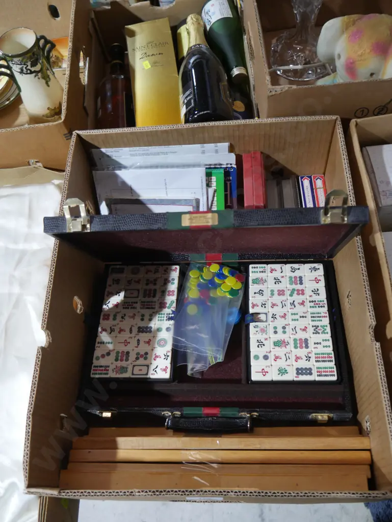 Mahjong set etc Image 1++