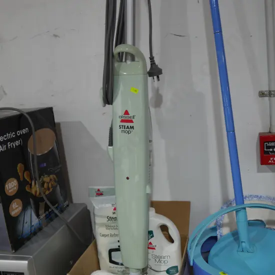 Bissell steam mop and accessories