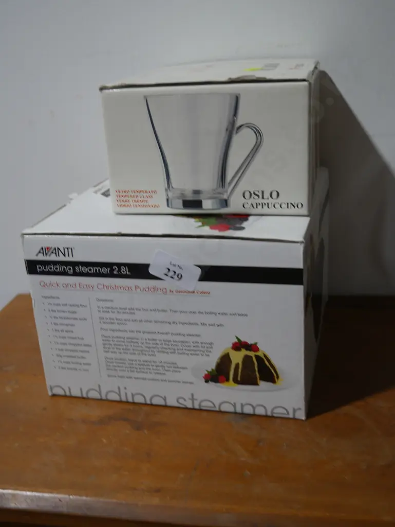 Expresso cups and pudding steamer Image 1++