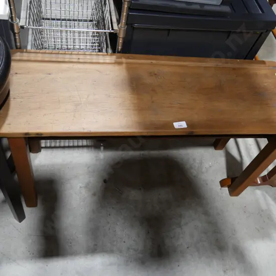 Twin vintage school desk