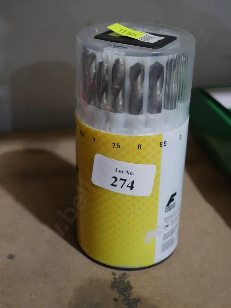 Fuller 19 piece drill set Image 1++