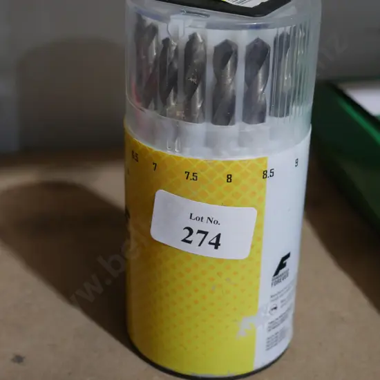 Fuller 19 piece drill set