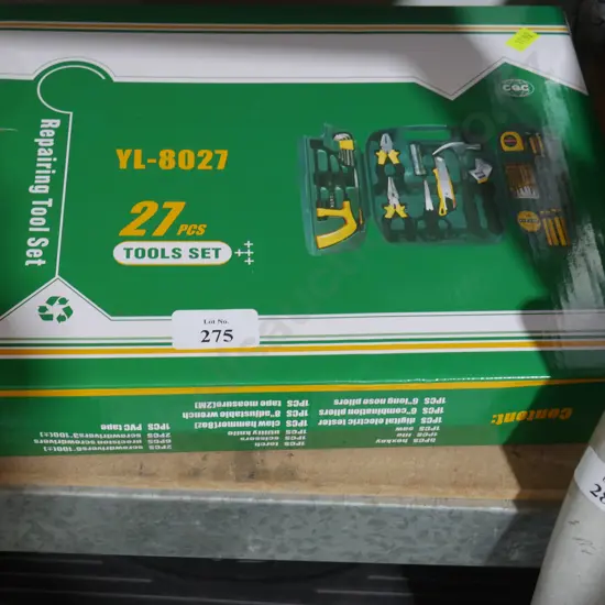 27 piece repairing tool set