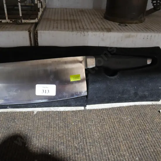 Baccarat meat cleaver