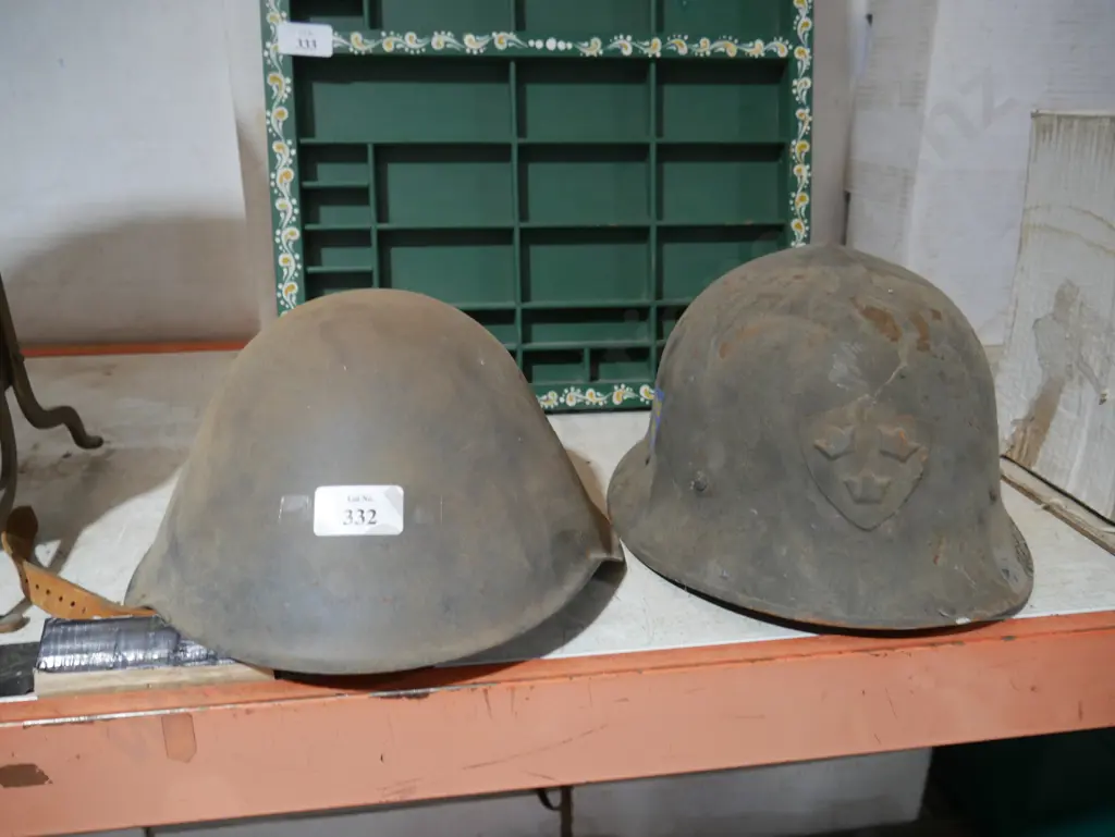 Two military helmets Image 1++