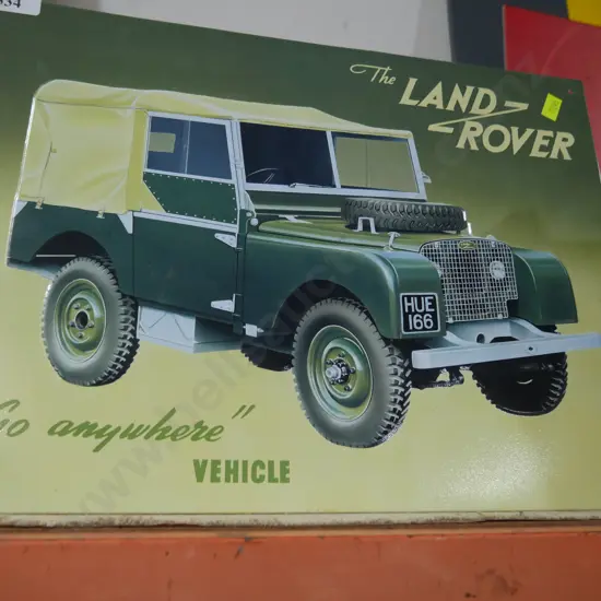 Land Rover sign