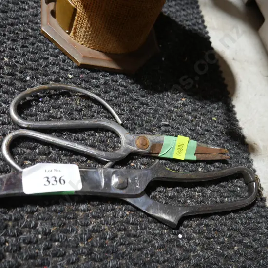 Two pair of scissors