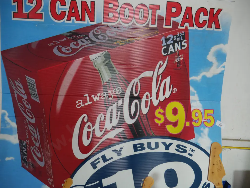 Fly Buys Coca cola sign Image 1++