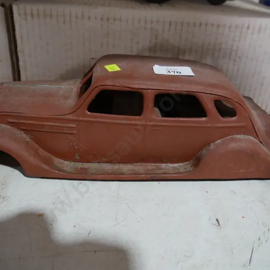Chrysler airflow tin toy car