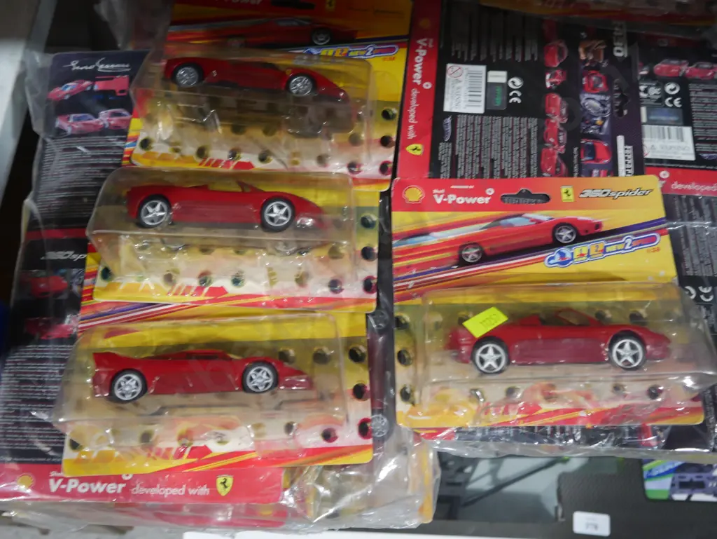 Shell Ferrari model cars Image 1++
