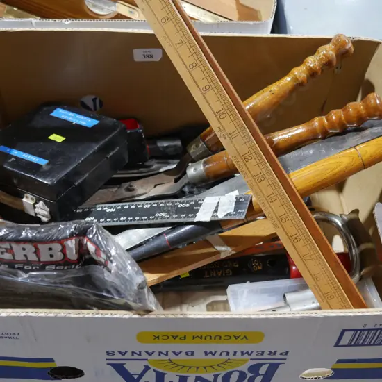 Assorted workshop tools