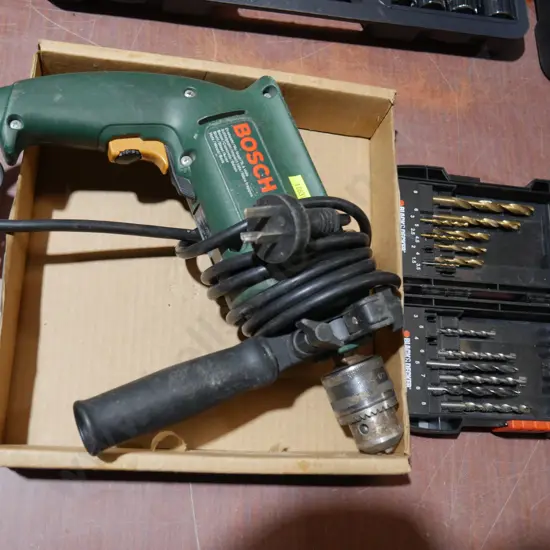 Electric drill drill bits