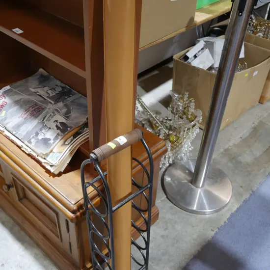 Wine rack projector screen