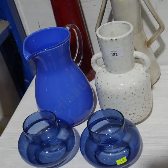 Assorted vases