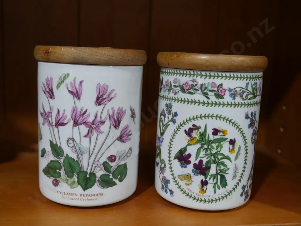 2 Portmeirion storage jars Image 1++