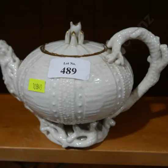 Belleek teapot