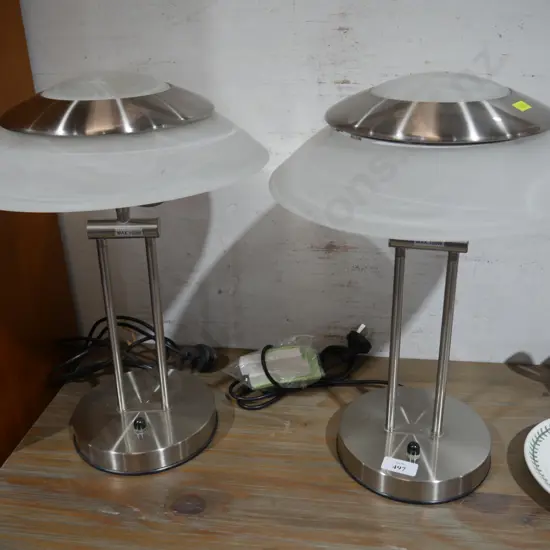 Pair of table lamps