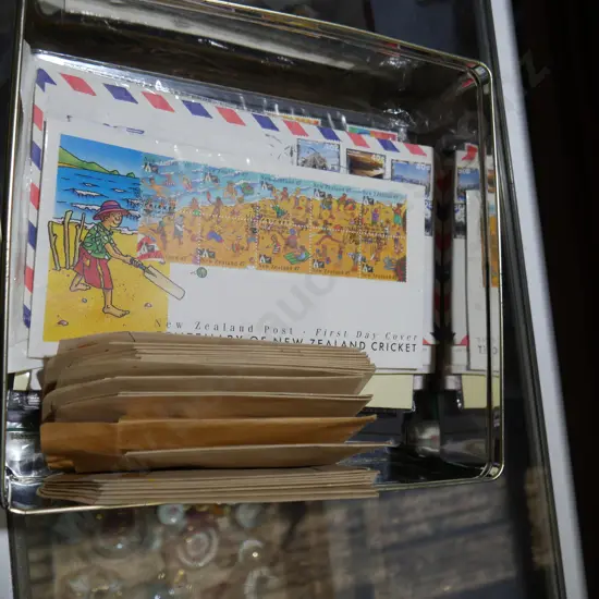 Stamps and first day covers