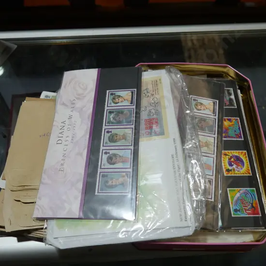 Stamps and first day covers