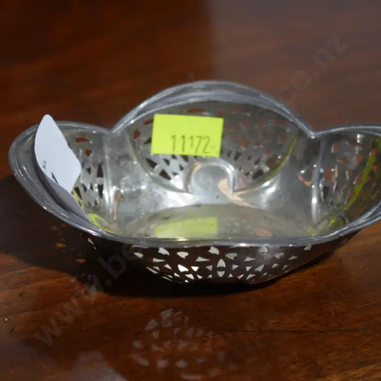 Sterling silver dish