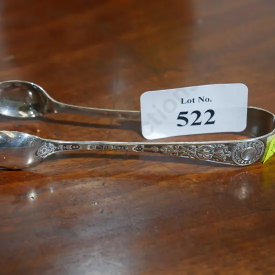 Stirling silver tongs