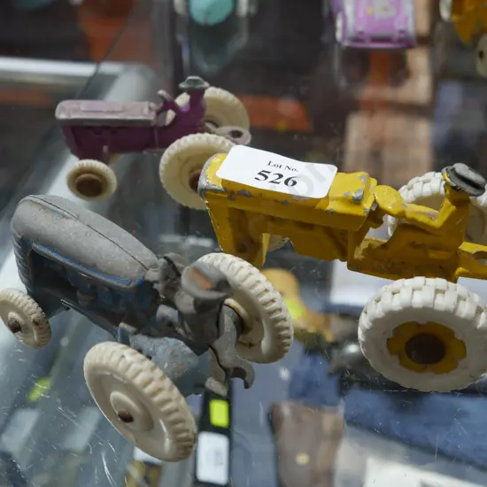 Three Fun ho tractors