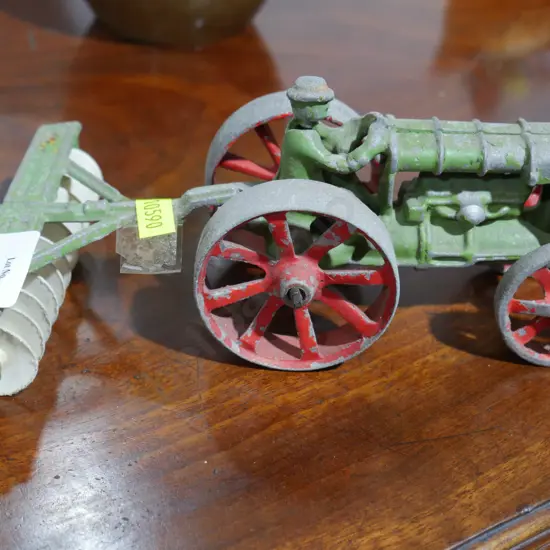 Fun ho tractor and disc roller