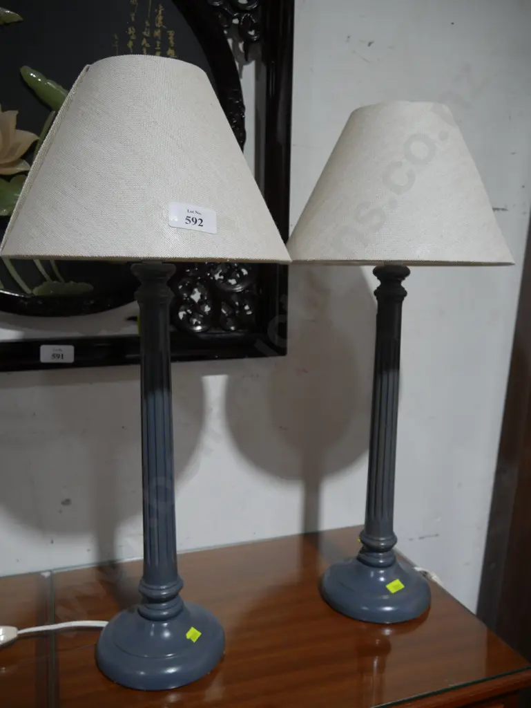 Pair of table lamps Image 1++