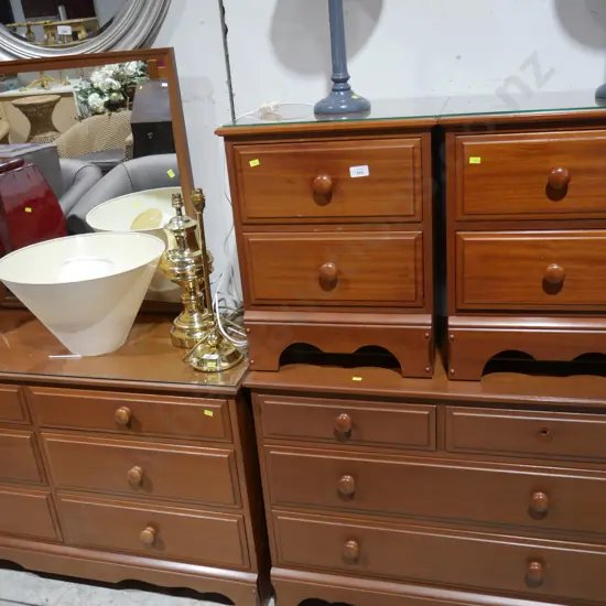 Four-piece bedroom suite