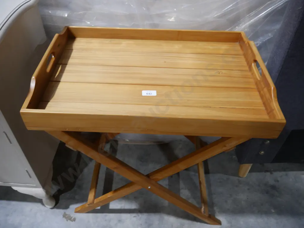 Butler's tray  and stand Image 1++