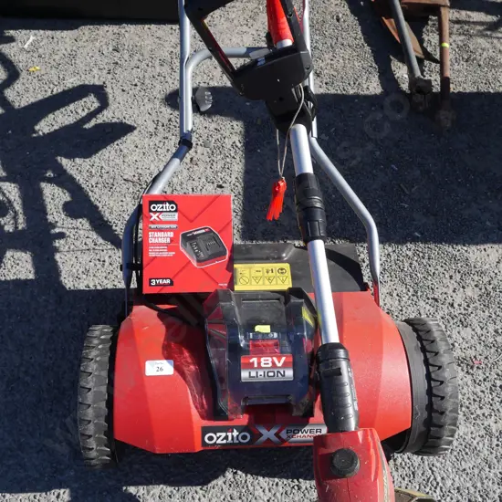 Mower and grass trimmer