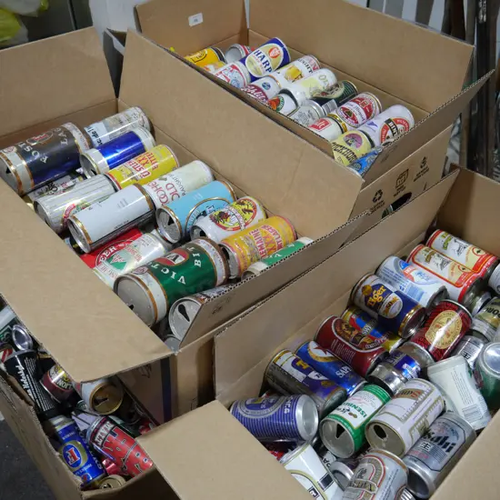 Beer can collection