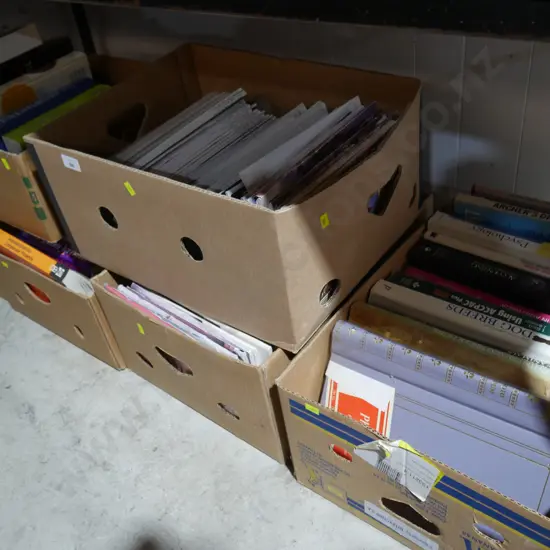 Boxes of books