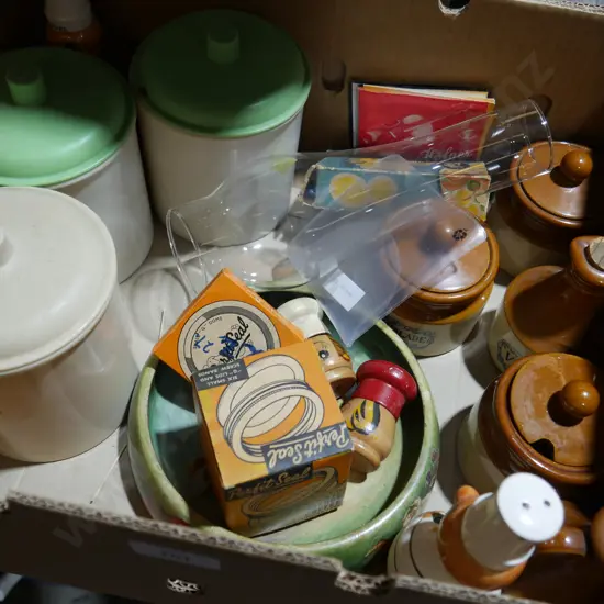 Kitchen container etc